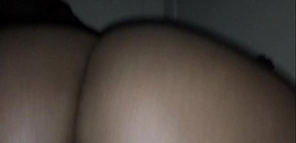  wife riding from the side. Juicy ass and pussy